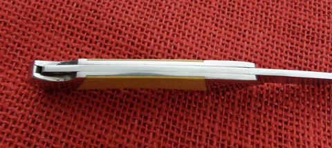 Buck 0506 506 Lady Buck White Knight Micarta Knife UNFINSHED Collector RARE 1987 Lot#506-6