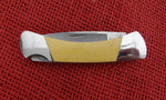 Buck 0506 506 Lady Buck White Knight Micarta Knife UNFINSHED Collector RARE 1987 Lot#506-6