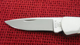 Buck 0507 507 Ultima Pearl Gentleman's Knife USA Made 1 Dot Early 80's Lock Back MINT Lot#506-3