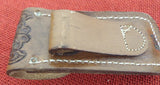 Buck 0510 510 Classic II Lockback Knife Scrolled Aluminum Like 500 Duke 1980's USA Lot#500-33