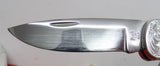 Buck 0510 510 Classic II Lockback Knife Scrolled Aluminum Like 500 Duke 1980's USA Lot#500-33