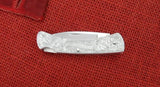 Buck 0515 515 Classic IV Scrolled Small Aluminum Knife 505 Knight 1980's 505-14