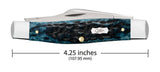 Case 51861 Large Stockman Knife Mediterranean Blue 6375 SS Pocket Worn NIB