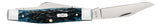 Case 51861 Large Stockman Knife Mediterranean Blue 6375 SS Pocket Worn NIB