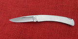 Buck 0521 521 VIP-1 Large Gent Knife Stainless Handle 1989 BU-604
