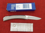 Buck 0522 522 VIP-II Executive Knife 1991 Large Gent USA Mirror Polished 521 NOS Lot#521-8