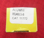 Buck 0524BLS 524 Alumni Lockback Thin Lightweight Blue Aluminum Pocket Knife Discontinued USA MADE Lot#525-55