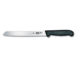 Victorinox Knife 5.2533.21 Serrated Bread Knife 8" Slanted Tip Fibrox Handle Swiss Army Forschner
