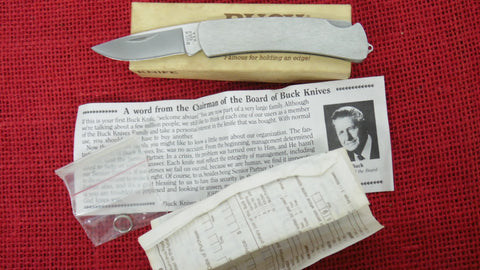 Buck 0525KC 525 Gent with Key Chain Lanyard Pocket Knife USA