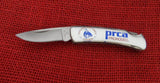 Buck 0525 525-PR PRCA Pro Rodeo Overlay Gent 1994 USA Knife 525-64
