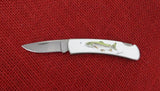 Buck 0525 525 Gent Pocket Knife 1988 Rainbow Trout 525-62