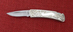 Buck 0526 526 Executive Gent Knife Gold Scrolled Sterling Silver Handle 2012 Lot#525-58