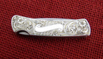 Buck 0526 526 Executive Gent Knife Gold Scrolled Sterling Silver Handle 2012 Lot#525-58