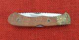 Buck 0532APSLE1 532 Bucklock Knife Apple Coral Mokume Bolsters USA 532-56
