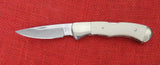 Buck 0532-LE 532 Bucklock Knife White Ivory Micarta USA 532-97