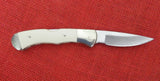 Buck 0532-LE 532 Bucklock Knife White Ivory Micarta USA 532-97
