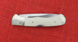 Buck 0532-LE 532 Bucklock Knife White Ivory Micarta USA 532-97