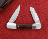 Buck 0535 535 Bucklock 2 USA 1991 Knife UNUSED IN BOX Wood Handle 425M Steel Lot#535-4