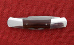 Buck 0535 535 Bucklock 2 USA 1991 Knife UNUSED IN BOX Wood Handle 425M Steel Lot#535-4