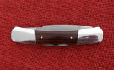 Buck 0535 535 Bucklock 2 USA 1991 Knife UNUSED IN BOX Wood Handle 425M Steel Lot#535-4