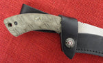 Buck 0535 535ODS 535 Moose Skinner Open Season Knife S35VN OD Micarta USA 2018 Lot#BU-346