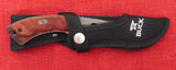 Buck 0536RWG 536 Open Season Guthook Skinner Fixed Blade Hunting Knife Dymondwood Rosewood USA 2018 Lot#BU-316