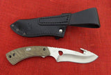 Buck 0537ODG 537 Open Season Skinner Guthook Knife OD Micarta S35VN USA 2017 BU-535