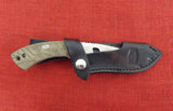 Buck 0537ODG 537 Open Season Skinner Guthook Knife OD Micarta S35VN USA 2017 BU-535