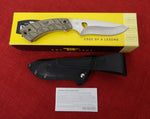 Buck 0537ODS 537 Open Season Skinner Fixed Blade Hunting Knife OD Micarta S35VN USA 2018 Discontinued Lot#BU-