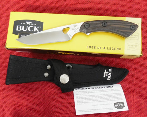 Buck 0539BO 539 Open Season Small Game Skinner Hunting Knife Walnut S30V USA 2023 Discontinued