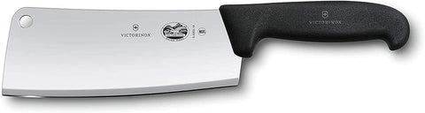 Victorinox Knife 5.4003.18 Cleaver 7" Blade Black Fibrox Handle Swiss Army Forschner