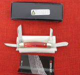 Boker 115465SRB Carver's Congress 4 Blade Knife Red Bone Germany