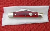 Boker 115465SRB Carver's Congress 4 Blade Knife Red Bone Germany