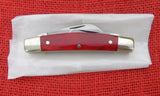 Boker 115465SRB Carver's Congress 4 Blade Knife Red Bone Germany