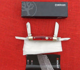 Boker 115465SRB Carver's Congress 4 Blade Knife Red Bone Germany