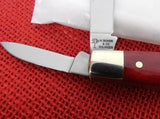 Boker 115465SRB Carver's Congress 4 Blade Knife Red Bone Germany