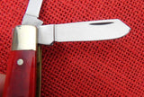 Boker 115465SRB Carver's Congress 4 Blade Knife Red Bone Germany