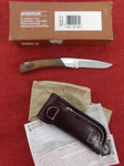 Buck 0551 551 King Charles II Knife like 501 Squire with NO Back Bolster RARE 1992 USA Made IN BOX Lot#501-13