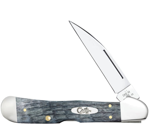 Case 58424 Copperlock Knife Pocket Worn Gray Bone Carbon Wharncliffe 61549WL CS