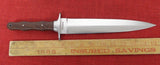 Boker Arbolito 02BA5918GX Colmillo GX Large Dagger Style Knife ACX 390 Wood Handle