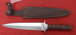 Boker Arbolito 02BA5918GX Colmillo GX Large Dagger Style Knife ACX 390 Wood Handle