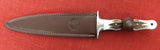 Boker Arbolito 02BA5918HX Colmillo GX Large Dagger Style Knife ACX 390 Stag Handle