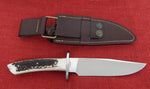 Boker Arbolito 02BA593H Esculta Stag Bowie Knife N695 Stainless
