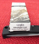 Gerber 06050 6050 Ultralight LST RARE Pete Gerber Etched Blade Shot Show Knife USA