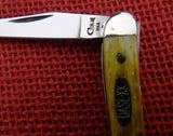 Case Small Texas Toothpick 3" Jig Bone 1998 USA Made Slip Joint Knife 610096 SS