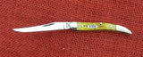 Case Small Texas Toothpick 3" Jig Bone 1998 USA Made Slip Joint Knife 610096 SS