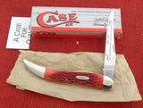 Case 01618 Centennial Large Toothpick Knife R610098 SS Red Bone 1989 USA