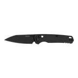 Kershaw 6105BLK Bel Air Knife Magnacut Blade Aluminum Handle Duralock USA Made Deep Carry Clip