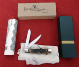 Ka-Bar Knife 6211C Union Cut Co Dog's Head Christmas Trapper Bone Handle USA #111/250