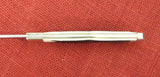 Queen Steel #62EO Easy Open Knife USA 1980's Large 5 3/8" Melon Tester